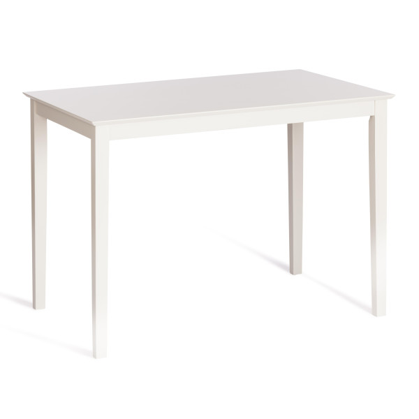 Обеденный комплект эконом «Hudson Dining Set» (стол + 4 стула) (ivory white (слоновая кость), ткань кор.-золотая) фото № 2