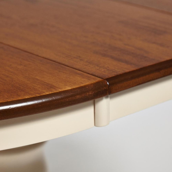 Стол «Navarrese» (mod. E-R36R+12AV NMO-2A) (дуб+кремовый) фото № 9