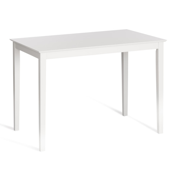 Обеденный комплект эконом «Hudson Dining Set» (стол + 4 стула) (Pure white (белый 2-1), ткань кор.-зол.) фото № 2