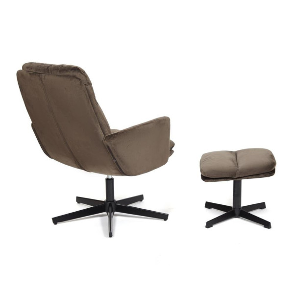 Кресло «Alfred» с банкеткой (mod.DM7574-1) (коричневый) фото № 4