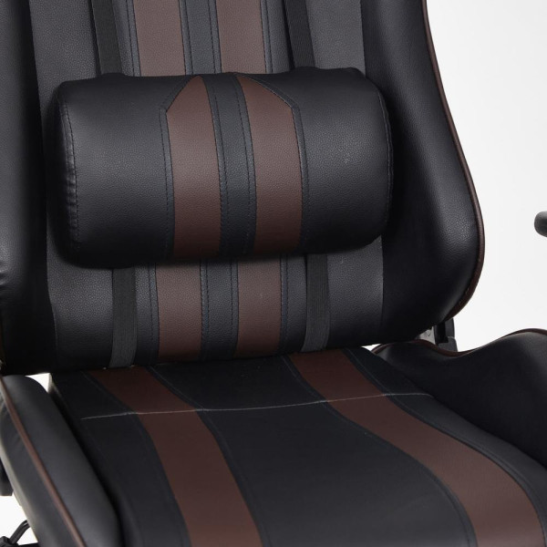 Кресло компьютерное «Айкар» (ICAR) (коричневый/черный) фото № 20