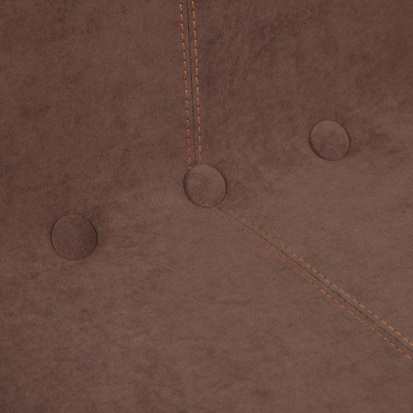 Кресло офисное «Rio» (флок/кож/зам , коричневый/бежевый) фото № 10