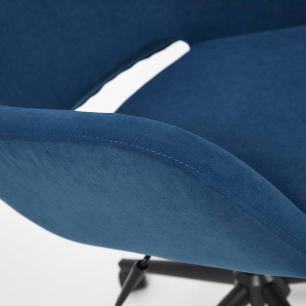 Кресло офисное «Modena» (Синий флок) фото № 6