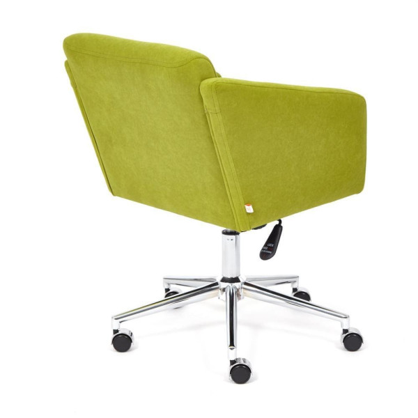 Кресло офисное «Milan» (хром флок, олива, 23) фото № 4