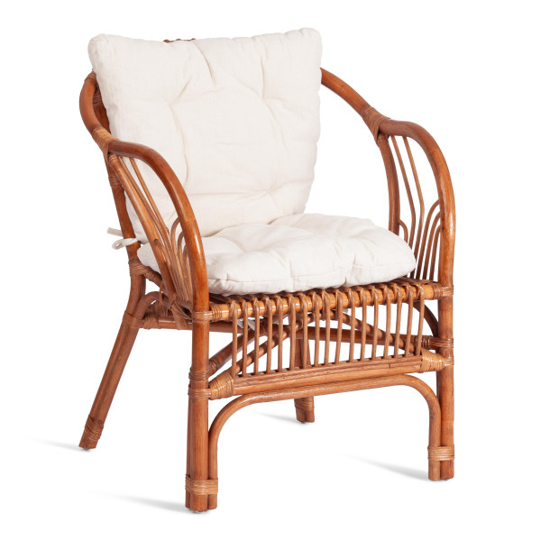 Террасный комплект «New Bogota» (2 кресла + стол) с подушками (Коричневый) фото № 5