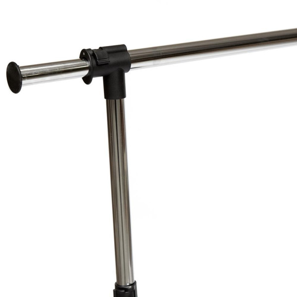 Вешалка раздвижная для гардеробной NY-3294 (Хром/черный) фото № 5