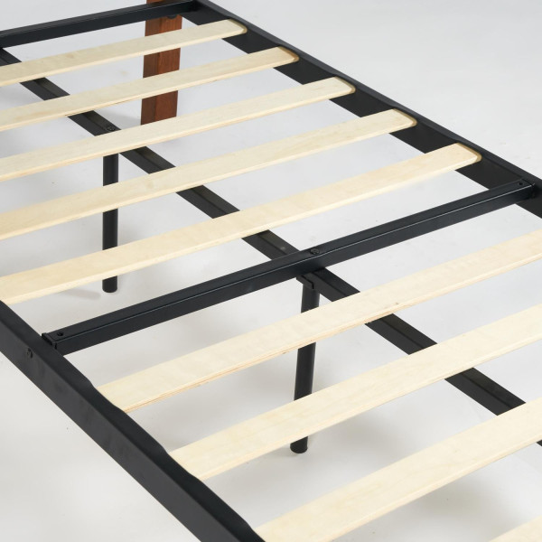 Кровать AT 126 + основание из деревянных ламелей (90 см x 200 см) фото № 3
