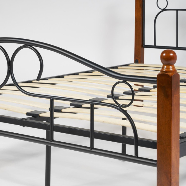 Кровать AT 808 + основание из деревянных ламелей (140 см x 200 см) фото № 4