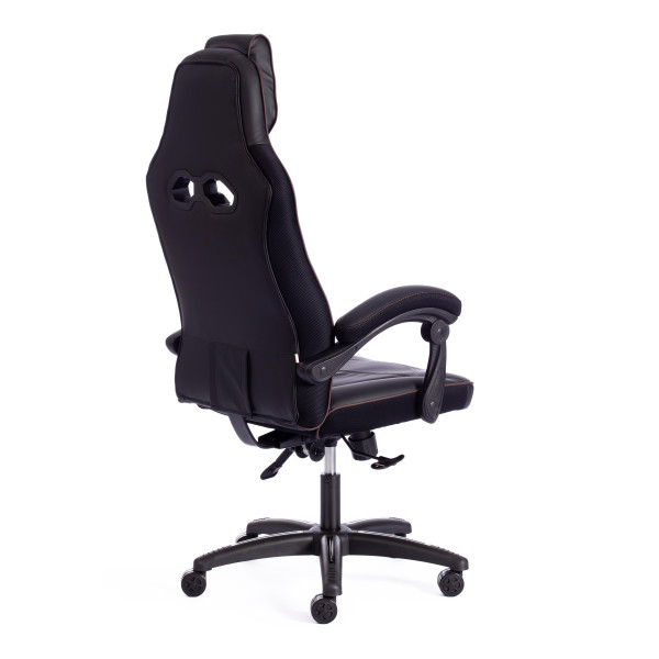 Кресло компьютерное «Arena» (черный/черный кож/зам) фото № 5