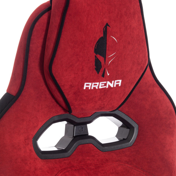 Кресло компьютерное «Arena» (бордовый/черный) фото № 14