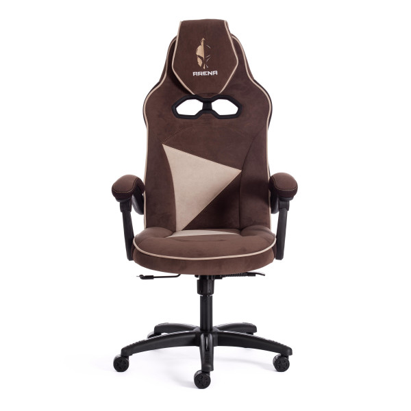 Кресло компьютерное «Arena»  (коричневый/бежевый) фото № 7