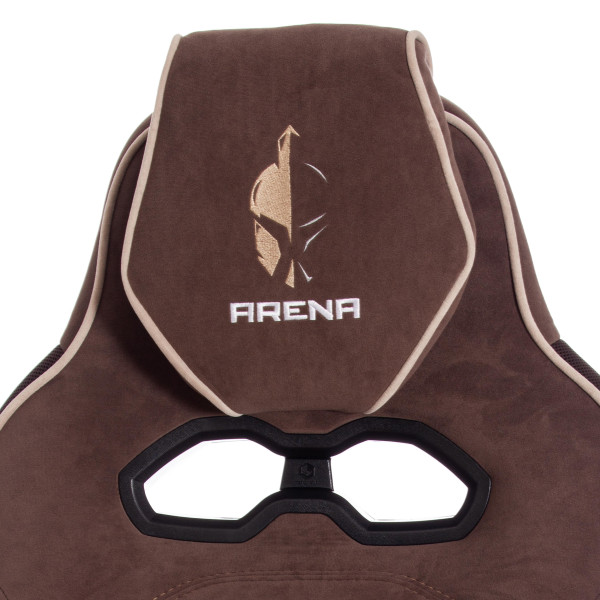 Кресло компьютерное «Arena»  (коричневый/бежевый) фото № 10