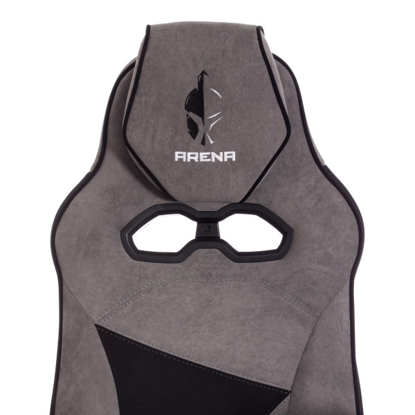 Кресло компьютерное «Arena» (серый/чёрный) фото № 9