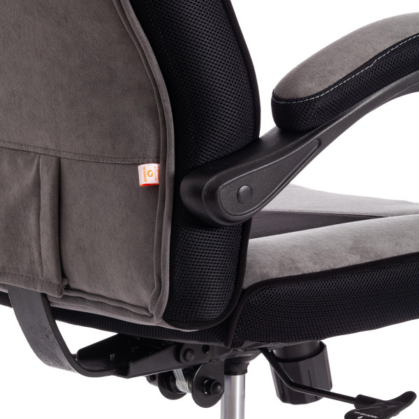 Кресло компьютерное «Arena» (серый/чёрный) фото № 15