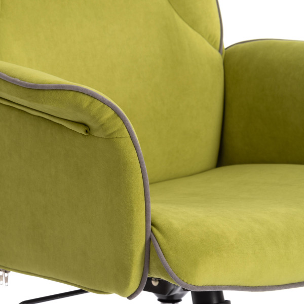 Кресло офисное «Charm» (Олива флок) фото № 7