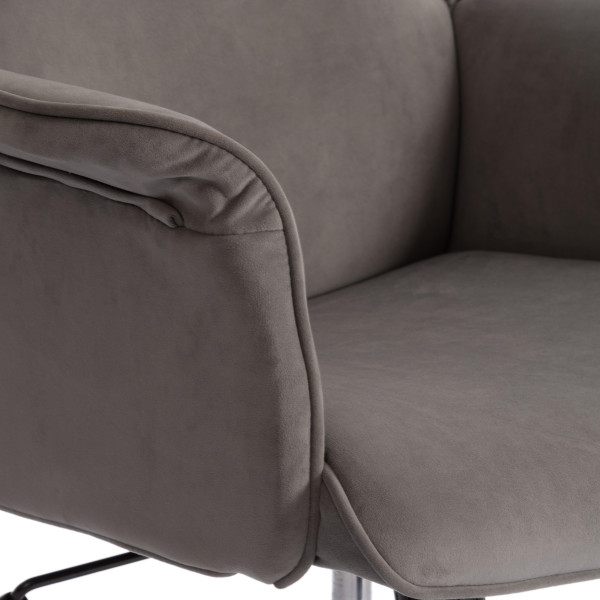 Кресло офисное «Charm» (Серый флок) фото № 7