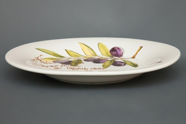 Тарелка для салата OLIVES "ОЛИВКИ" Salad plate ( mod. C/1176 ) фото № 2