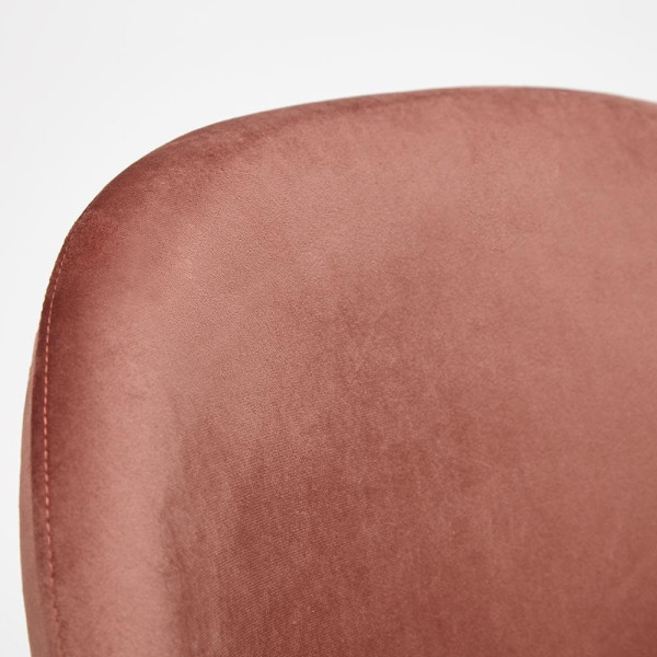 Стул MELODY (mod. 4997) (коралловый/натуральное дерево) фото № 7