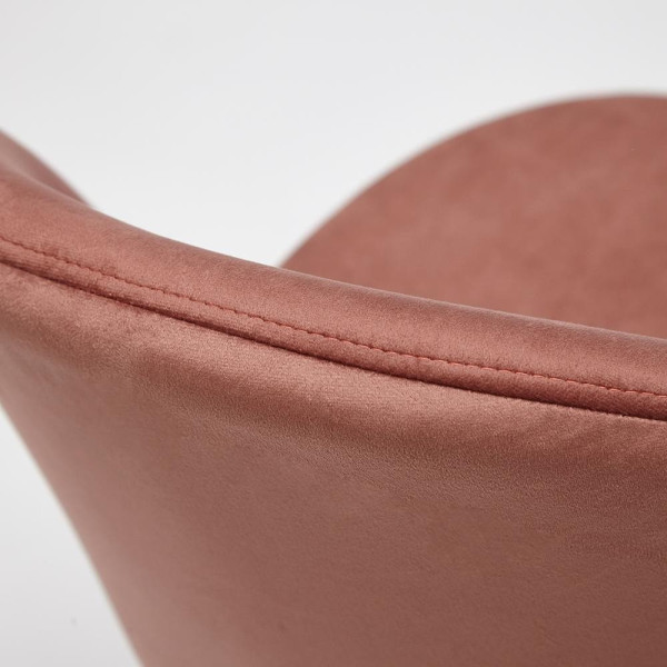 Стул MELODY (mod. 4997) (коралловый/натуральное дерево) фото № 8