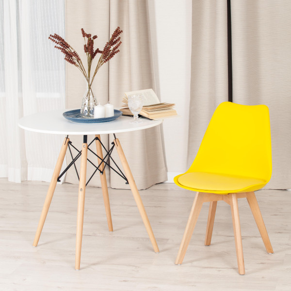 Стул Secret De Maison «Tulip» (mod. 73) (Желтый) фото № 11
