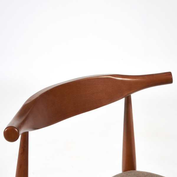 Стул с мягким сиденьем «Bull» (Булл) (Коричневый) фото № 4