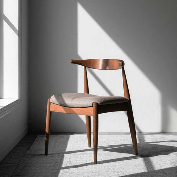 Стул с мягким сиденьем «Bull» (Булл) (Коричневый) фото № 6