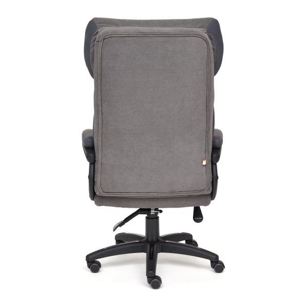 Кресло офисное «Duke» (флок/ткань серый/серый) фото № 7