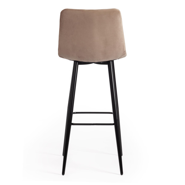 Стул барный «Chilly» (mod.7095б) (бежевый barkhat 5/черный) фото № 5