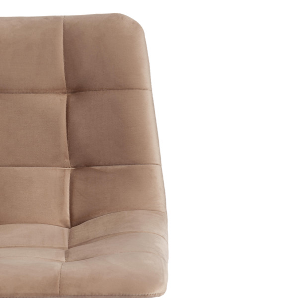 Стул барный «Chilly» (mod.7095б) (бежевый barkhat 5/черный) фото № 6