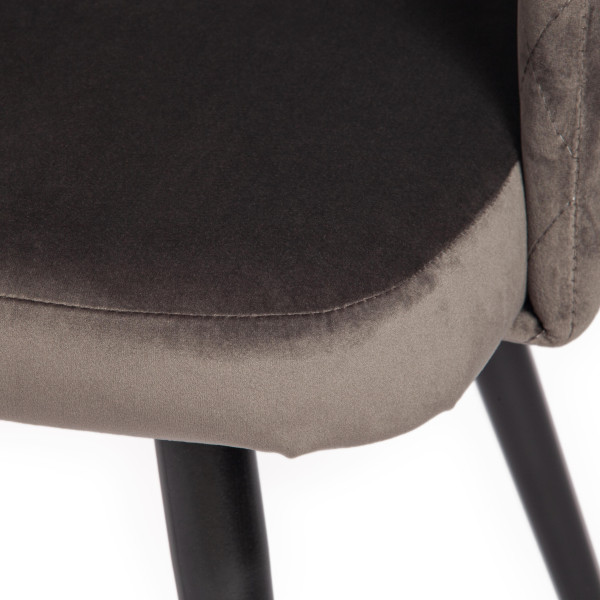 Кресло «Valkyria» (mod. 711) (темно-серый barkhat 14/черный) фото № 7