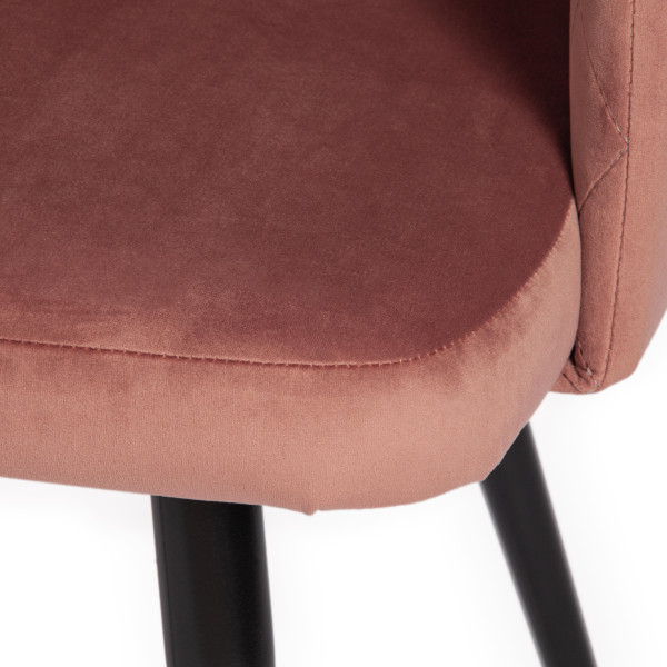 Кресло «Valkyria» (mod. 711) (коралловый barkhat 15 /черный) фото № 8