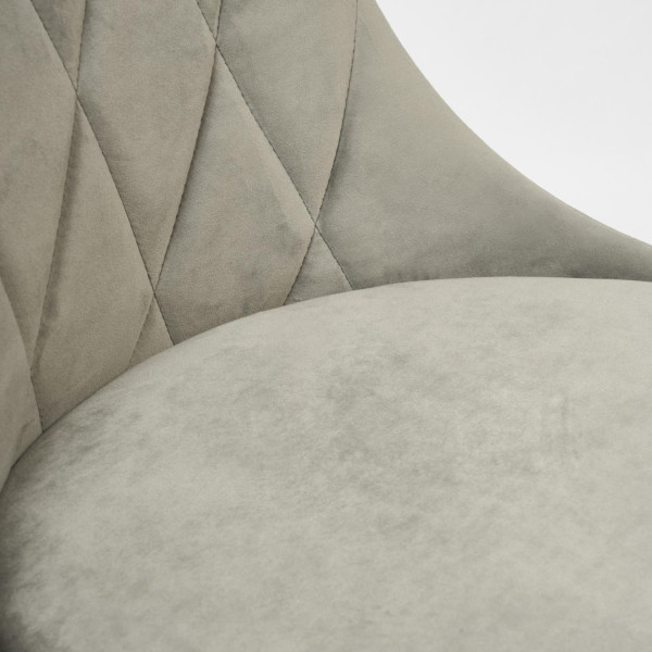 Стул «Lavanda» (mod. 712) (серый barkhat 26/черный) фото № 4