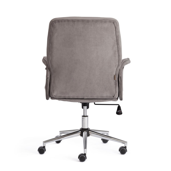 Кресло офисное «York» (флок серый) фото № 4