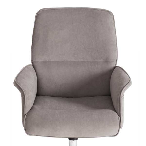 Кресло офисное «York» (флок серый) фото № 6
