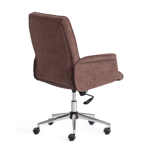 Кресло офисное «York» (флок коричневый) фото № 3
