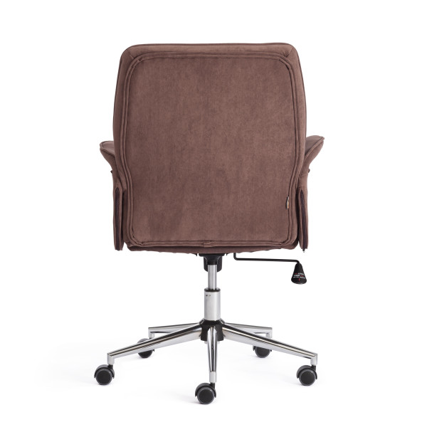 Кресло офисное «York» (флок коричневый) фото № 4