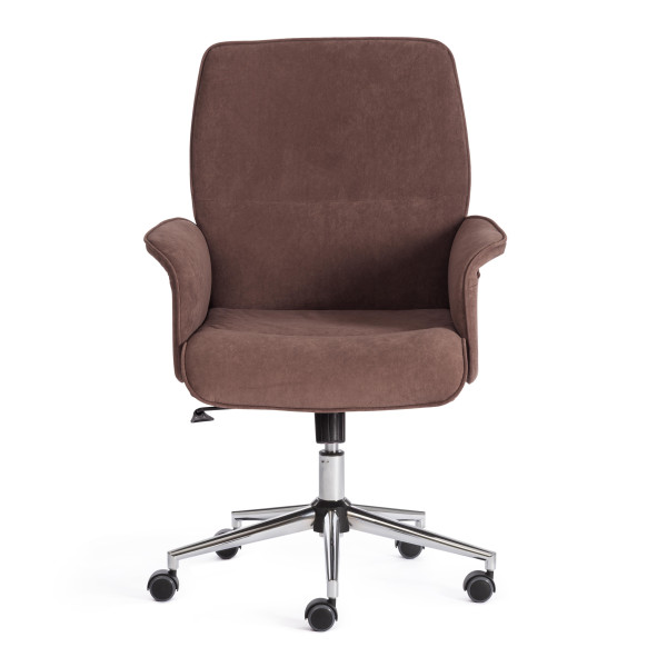 Кресло офисное «York» (флок коричневый) фото № 5