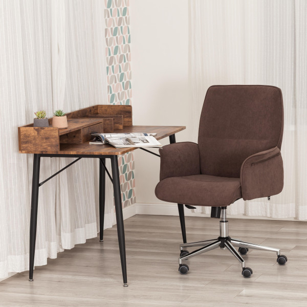 Кресло офисное «York» (флок коричневый) фото № 13