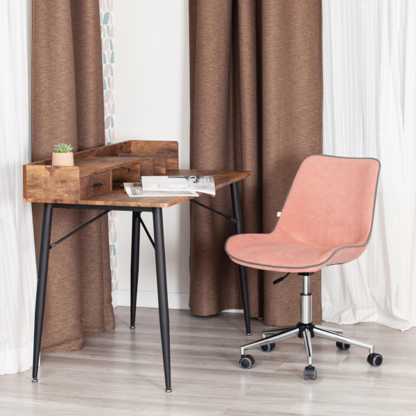 Кресло офисное «Style» (флок розовый) фото № 11