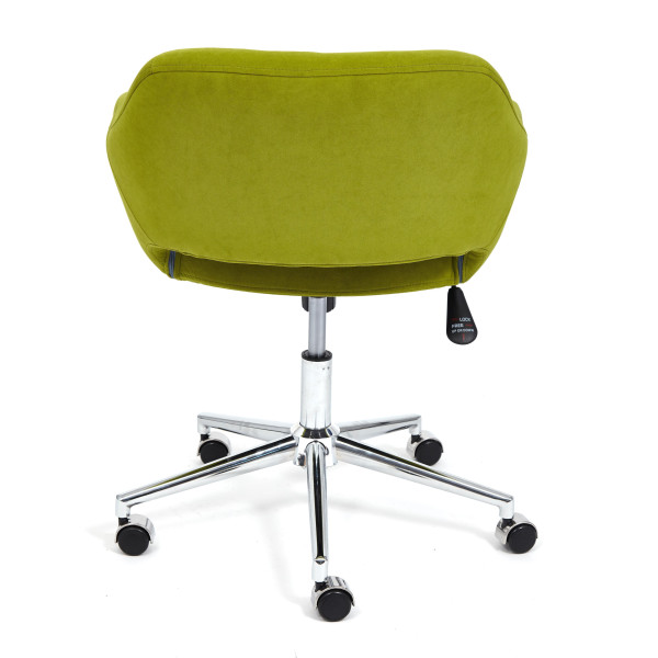 Кресло офисное «Modena» (хром флок, олива, 23) фото № 4