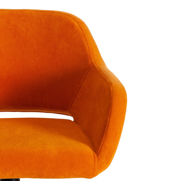 Кресло офисное «Modena» (хром флок, оранжевый, 18) фото № 6