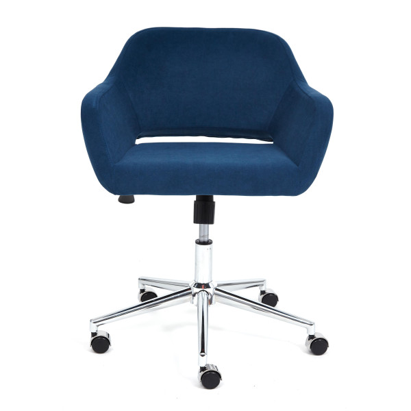 Кресло офисное «Modena» (хром флок, синий, 32) фото № 5