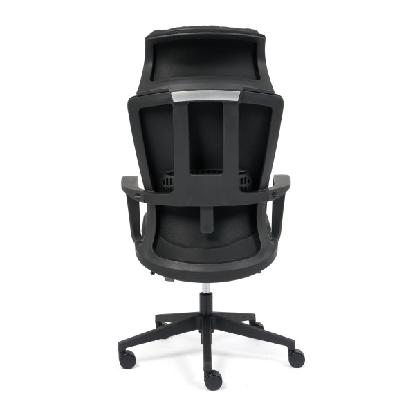 Кресло «Wing» (кож/зам, черный) фото № 5