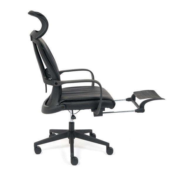 Кресло «Wing» (кож/зам, черный) фото № 6