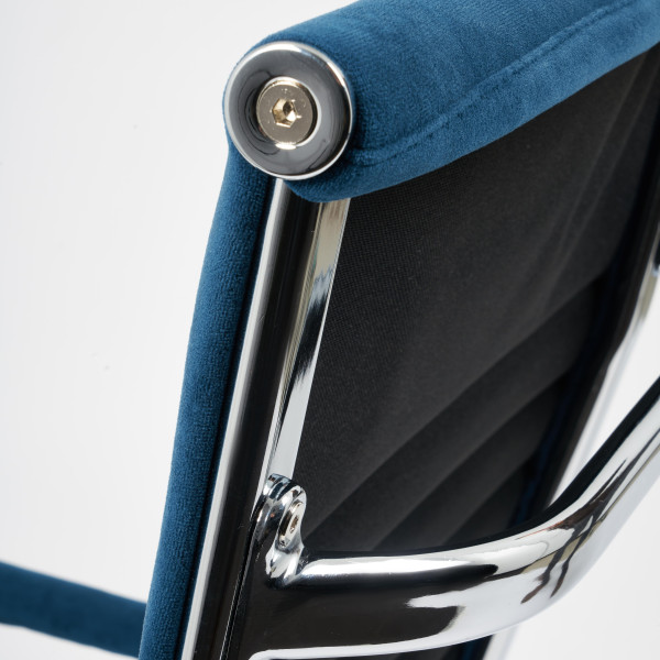 Кресло «Urban» (флок, синий, 32) фото № 8