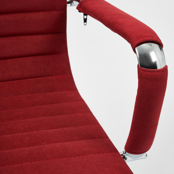 Кресло «Urban Low» (флок, бордовый, 10) фото № 8