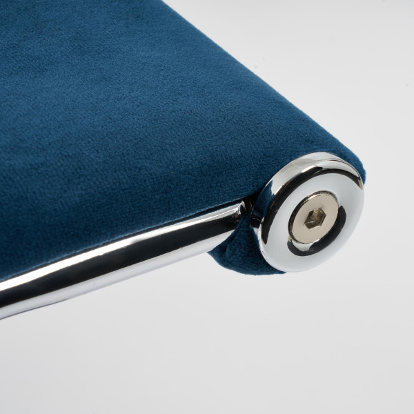 Кресло «Urban Low» (флок, синий, 32) фото № 9