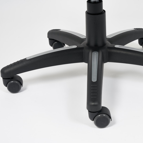 Кресло «Inter» (кож/зам/флок/ткань, серый/металлик, C-36/29/TW-12) фото № 6