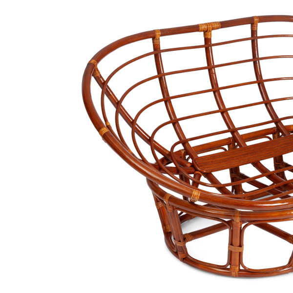 Кресло "MAMASAN" 23/02 W / без подушки / Cognac (коньяк) фото № 2