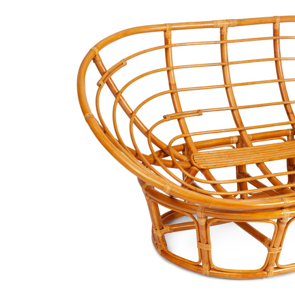 Кресло "MAMASAN" 23/02 W /без подушки/ Pecan (орех) фото № 2